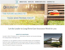 Tablet Screenshot of ltc-solutions.com